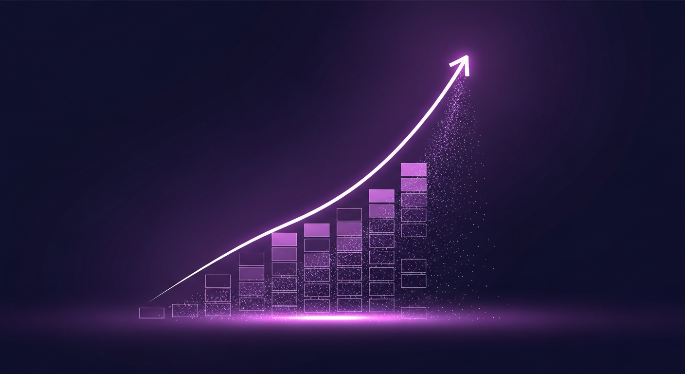Abstract illustration of rising job-board advertising costs with value draining away